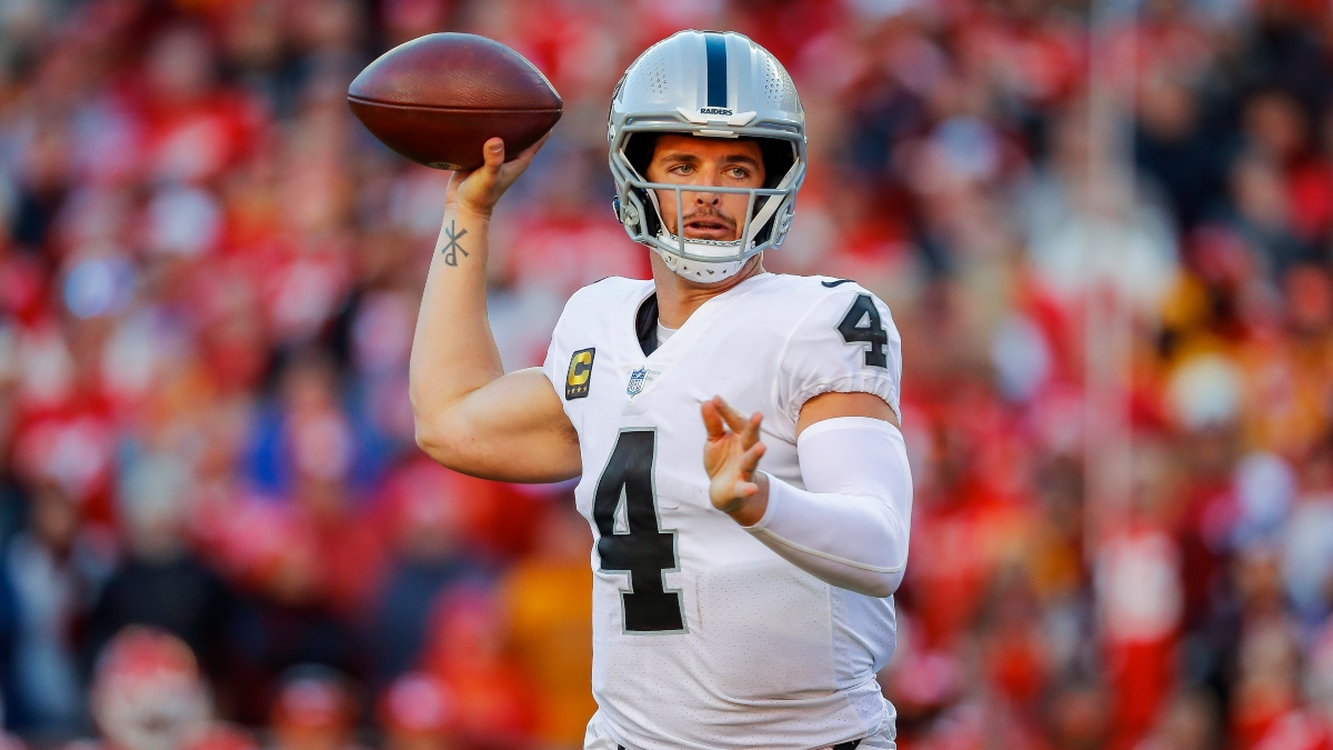 Derek Carr Player Props: Expert Pick for Broncos vs Raiders article feature image