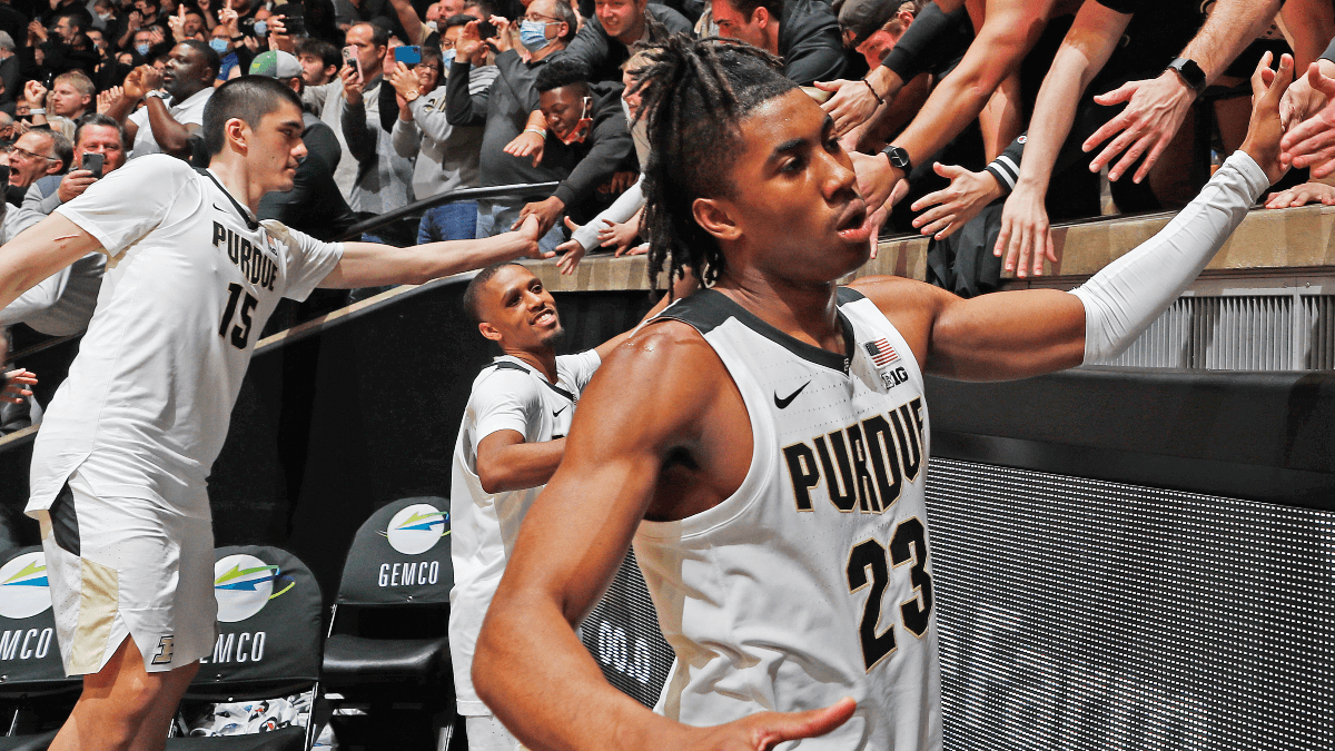 College Basketball Title Odds: Purdue Becomes Sportsbook Liability as Boilermakers Move to No. 1 Ranking article feature image