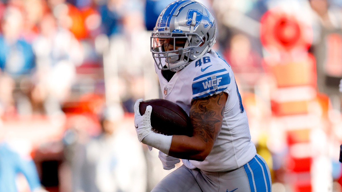 Craig Reynolds & Jamaal Williams Fantasy Football Rankings & Advice With D’Andre Swift Out for Lions vs. Falcons article feature image
