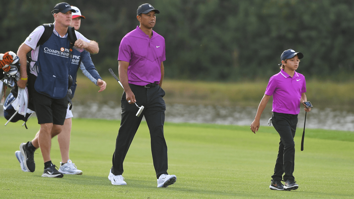 Tiger Woods Announces Golf Comeback With Son, Charlie, at PNC Championship article feature image