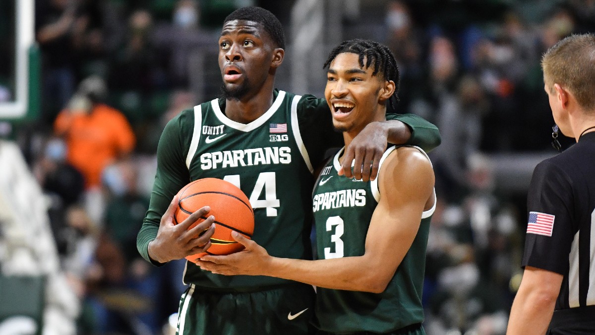 Wednesday College Basketball Odds, Pick & Prediction: Nebraska vs. Michigan State Betting Preview article feature image