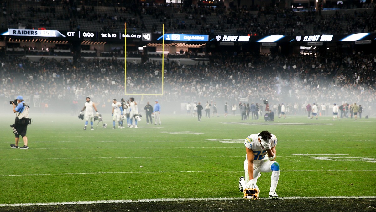 NFL Butters Up Bettors, Snatches Away Chargers-Raiders Tie article feature image