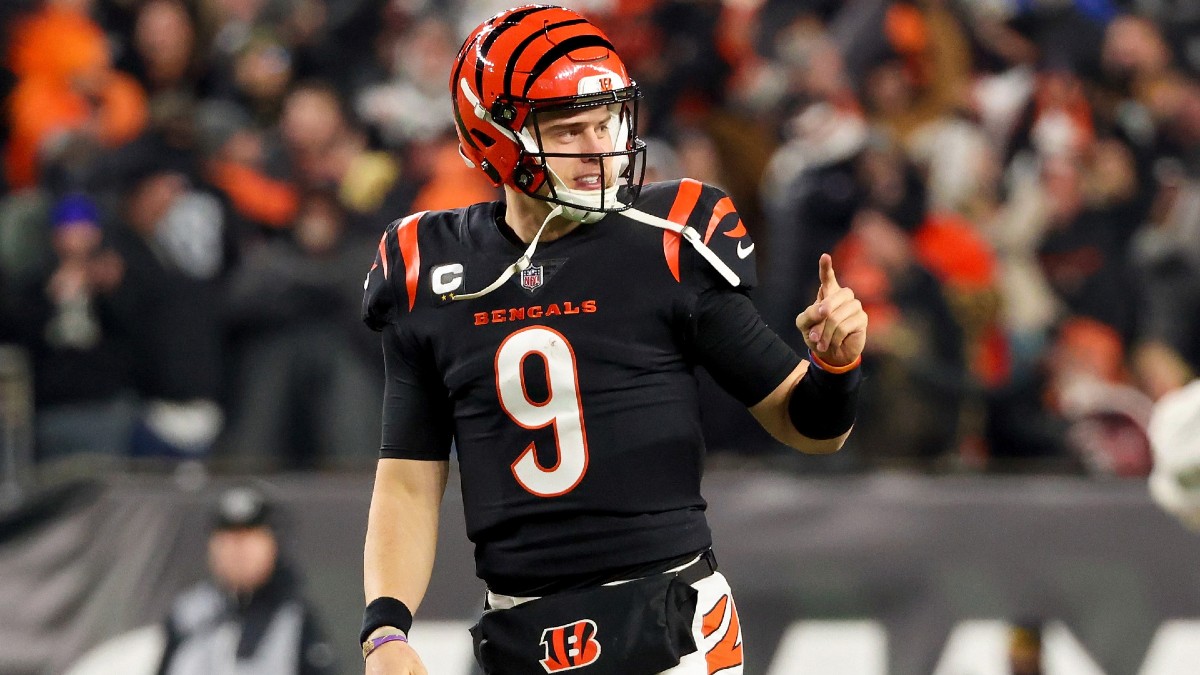 Joe Burrow NFL Player Props: How to Bet on Bengals QB vs. Chiefs & for Super Bowl MVP article feature image
