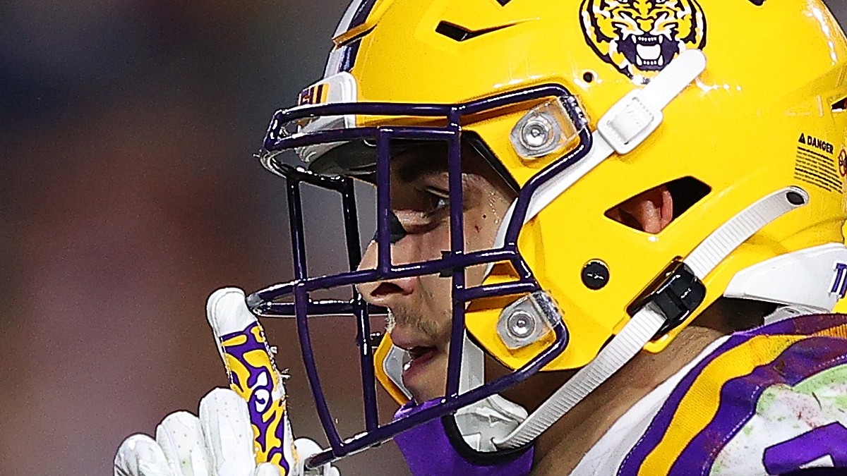 LSU Football Betting Odds: The Number to Grab on Tigers to Win 2023 Title article feature image