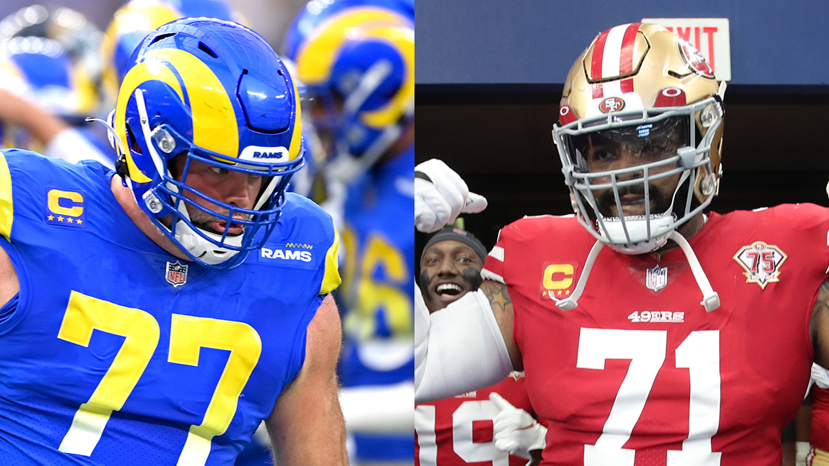 Why Andrew Whitworth, Trent Williams Are Worth More to 49ers-Rams Odds Than Home Field In NFC Championship article feature image
