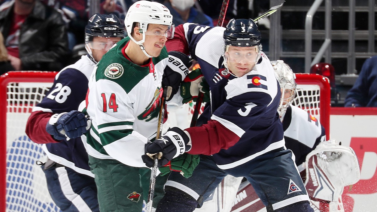 Wild vs. Avalanche NHL Betting Odds, Top Picks: Projections Spot A+ Edge (Monday, January 17) article feature image