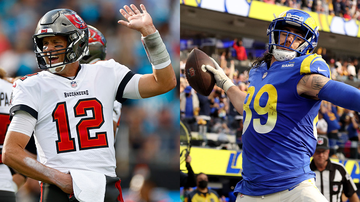 NFL Props For Rams vs. Bucs: Tom Brady, Tyler Higbee Are Top Expert Picks For Divisional Round Sunday Playoffs article feature image