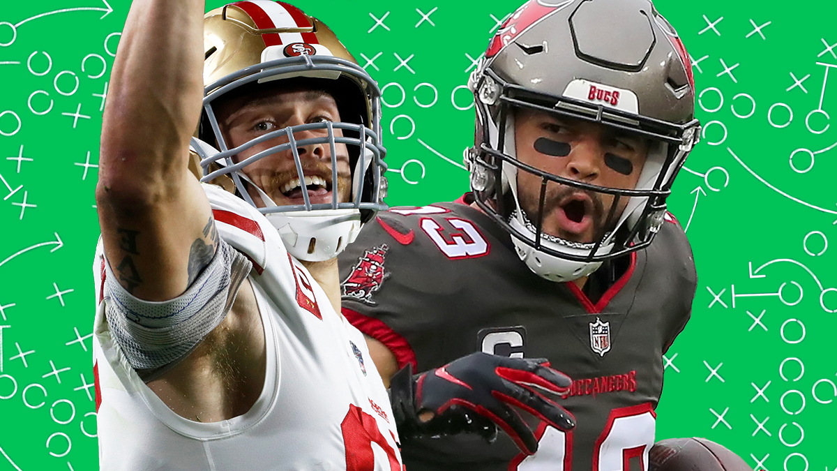 NFL Playoff Odds, Picks, Predictions: One Expert Already Bet Bucs, 49ers, Cardinals To Cover Wild Card Spreads article feature image