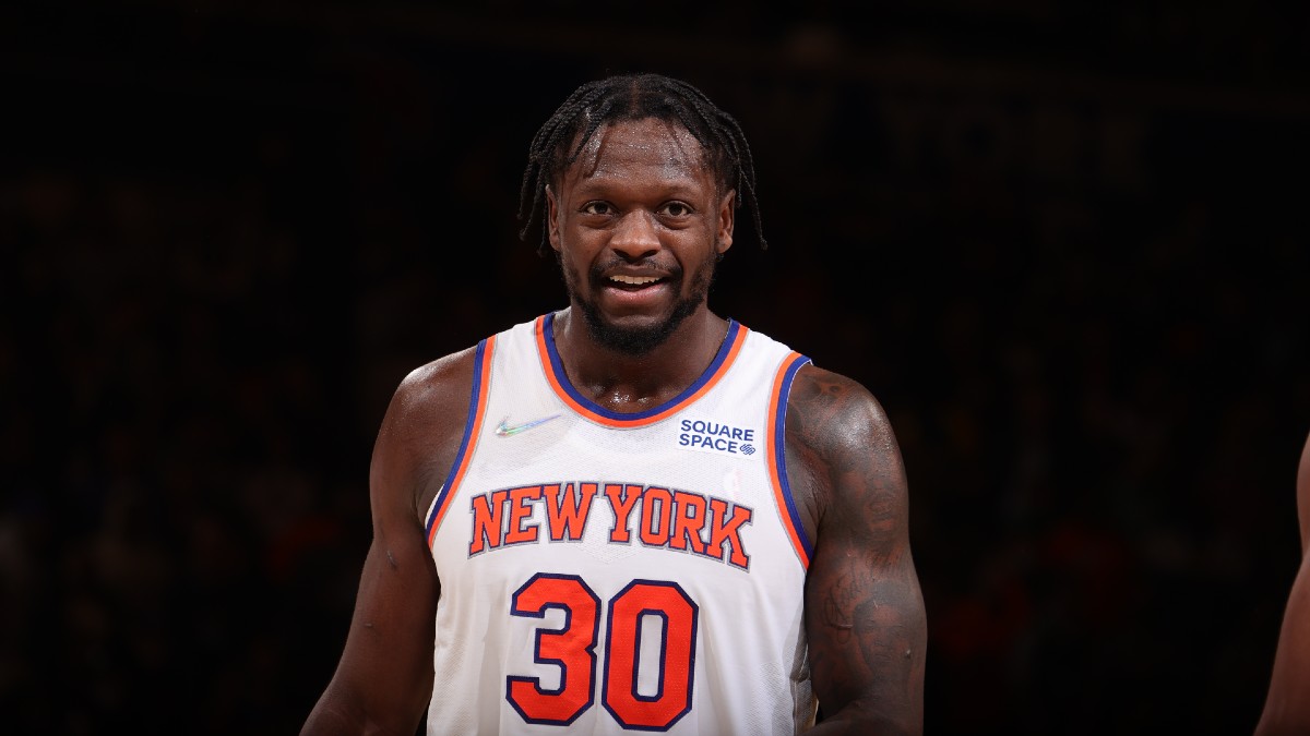 Hawks vs. Knicks NBA Betting Odds, Analysis, Prediction: Sharps Hitting Spread With Julius Randle Out (March 22) article feature image