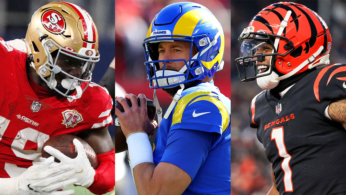 NFL Playoff Props For AFC Championship & NFC Championship: Matthew Stafford, Deebo Samuel, Ja’Marr Chase, More article feature image