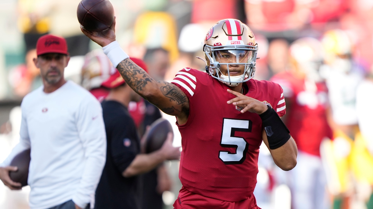Texans vs. 49ers Odds, Picks, Predictions: How To Bet Spread With Trey Lance Under Center article feature image