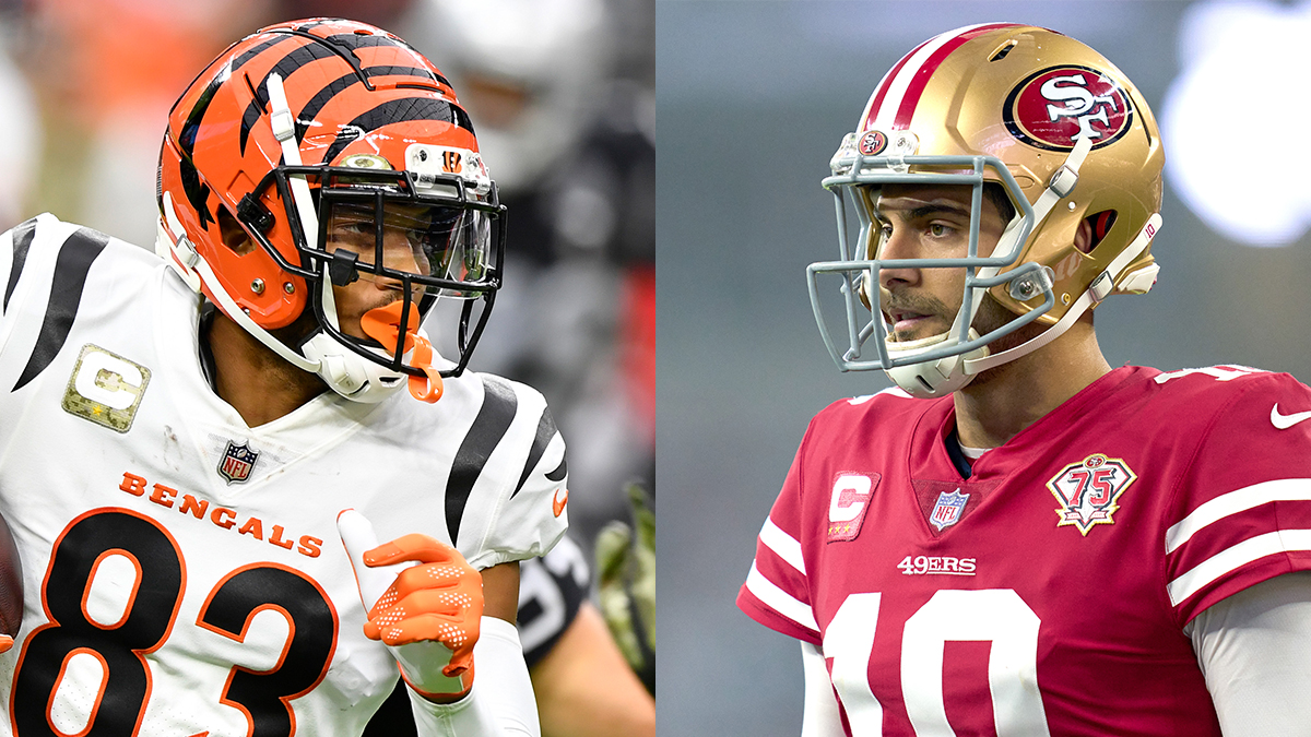 Tyler Boyd, Jimmy Garoppolo Are Among NFL Props To Bet For Bengals-Chiefs, 49ers-Rams On Championship Sunday article feature image