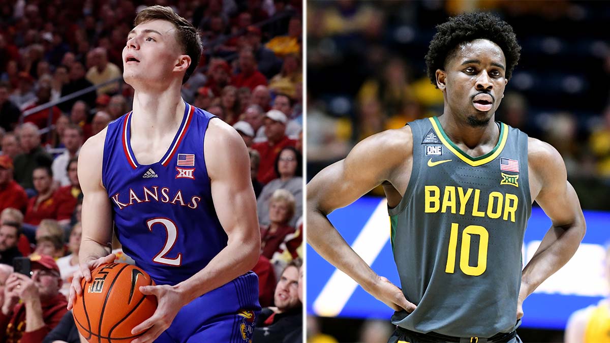 Baylor vs. Kansas College Basketball Odds, Pick, Prediction: Sharps Eye Total in Top-25 Matchup article feature image