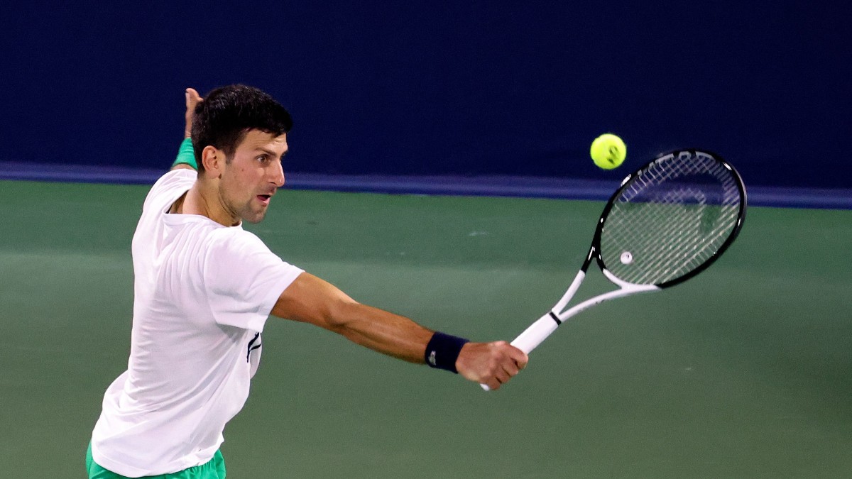 Round 1 ATP Dubai Odds & Best Bets, Featuring Novak Djokovic’s Return to the Tour (Feb. 21) article feature image