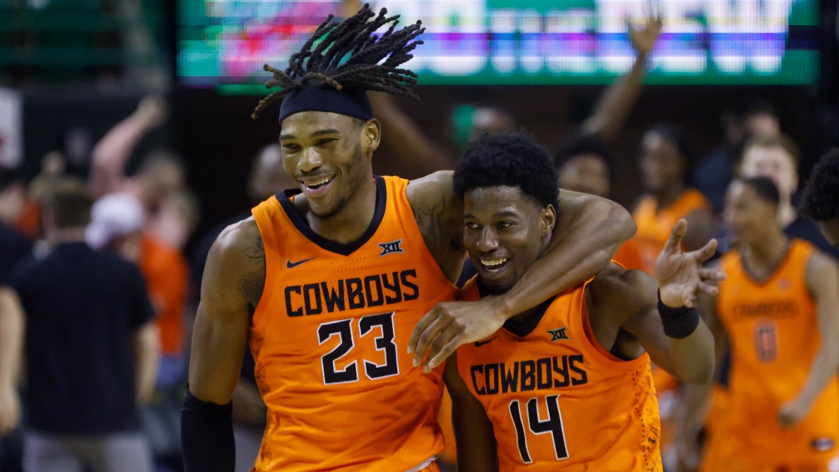 Oklahoma State vs. Kansas College Basketball Odds, Pick, Prediction: Sharps Hammering Monday’s Big 12 Matchup article feature image