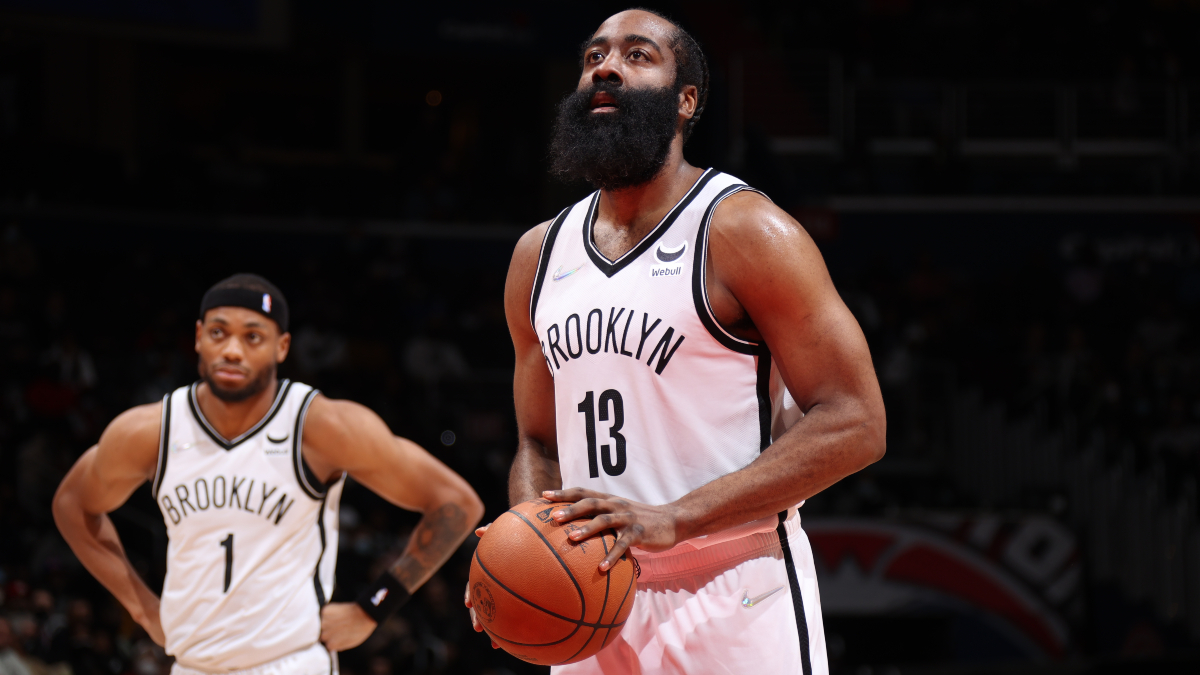 NBA Player Prop Bets: 3 Picks for James Harden, Seth Curry & Kentavious Caldwell-Pope (February 2) article feature image