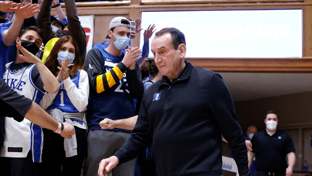 Mike Krzyzewski’s Finał Home Game Between Duke & North Carolina Set to be Most Expensive Regular Season Ticket Ever article feature image