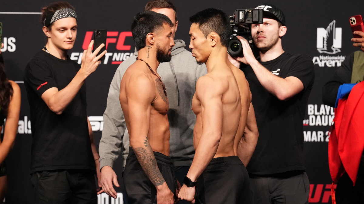 UFC Fight Night Odds, Picks, Projections: Best Bets for Gutierrez vs. Batgerel, Askarov vs. Kara-France (March 26) article feature image