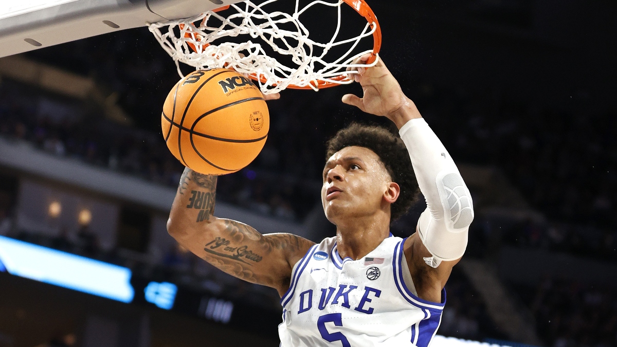 Duke vs. Arkansas Opening Odds, Projections, More For Elite 8 Image