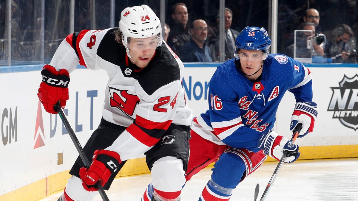 Friday NHL Odds, Betting Trends: Devils vs. Rangers, Red Wings vs. Lightning Among Most Popular Bets article feature image