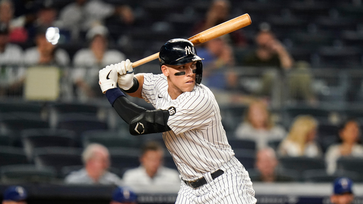 Aaron Judge Home Run Props Draw Heavy Action with American League Record Looming article feature image