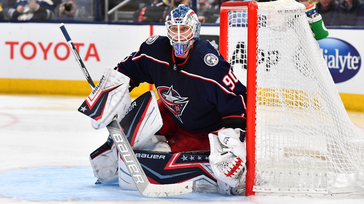 Elvis Merzlikins needs to find positives for Columbus Blue Jackets