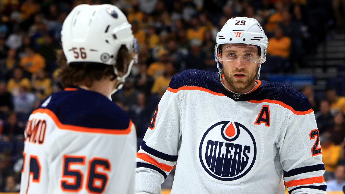 NHL Playoff Player Props: 4 Top Picks, Including Draisaitl & Gaudreau (May 22) article feature image