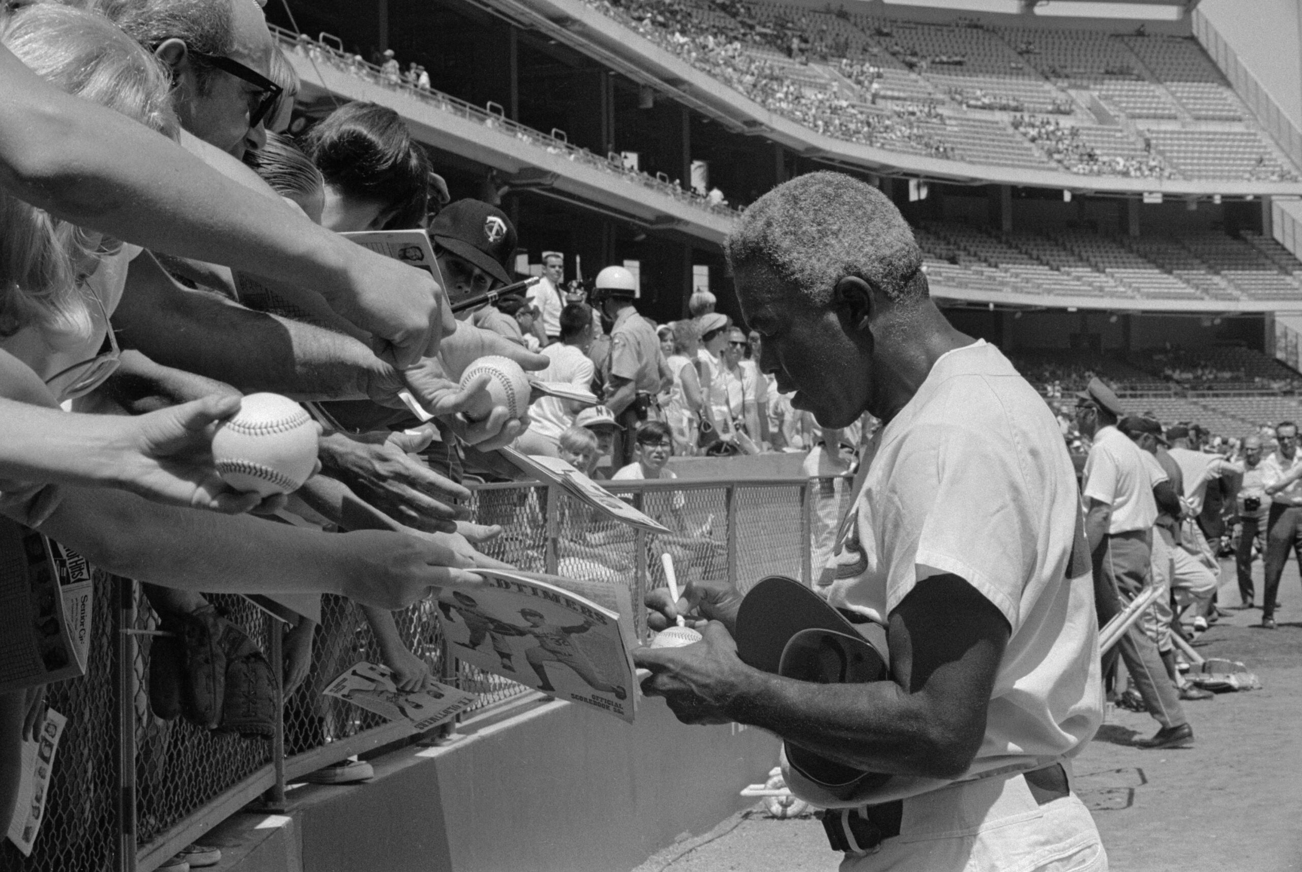 Jackie Robinson Dodgers jersey from rookie year sold for $2.05 million