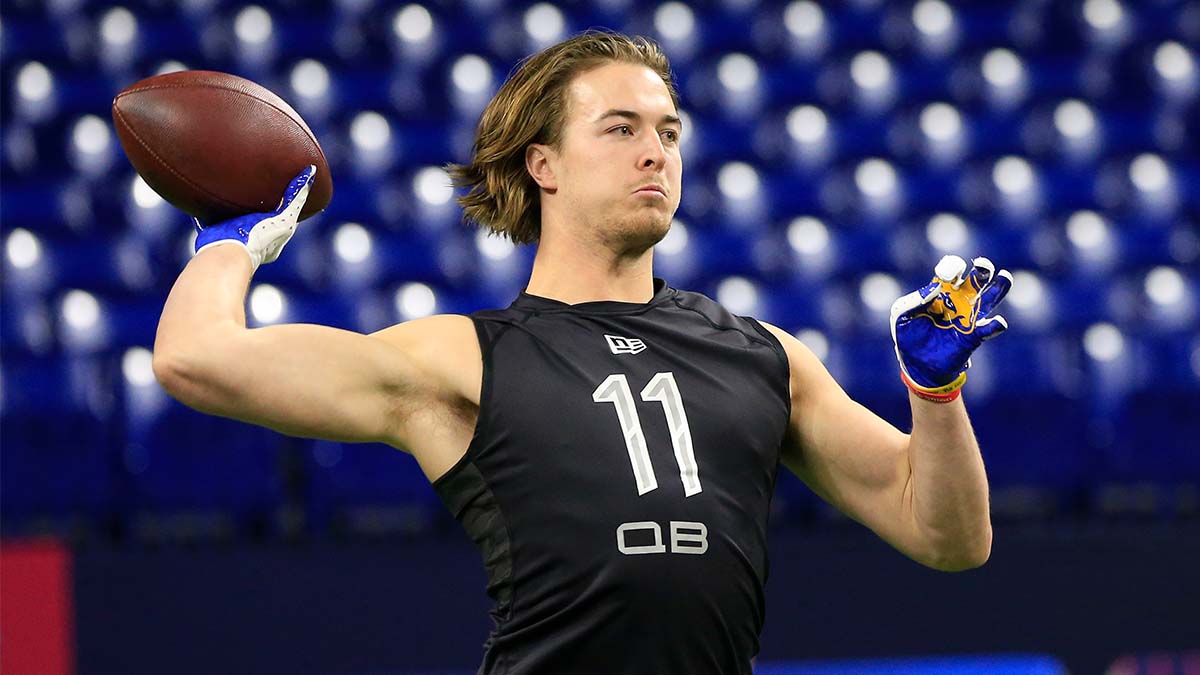 NFL Draft Odds, Props & Latest Mock Drafts For Kenny Pickett: Where Will Pittsburgh Quarterback Be Selected? article feature image