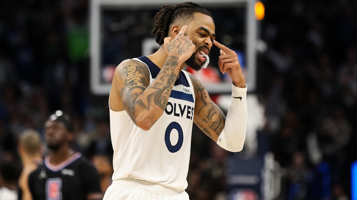 Timberwolves vs. Suns NBA Player Prop: Fade D’Angelo Russell in Phoenix (November 1) article feature image