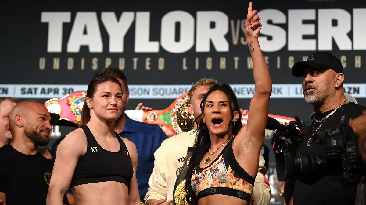 Updated Katie Taylor vs. Amanda Serrano Odds, Props, Fight Time, DAZN Stream article feature image