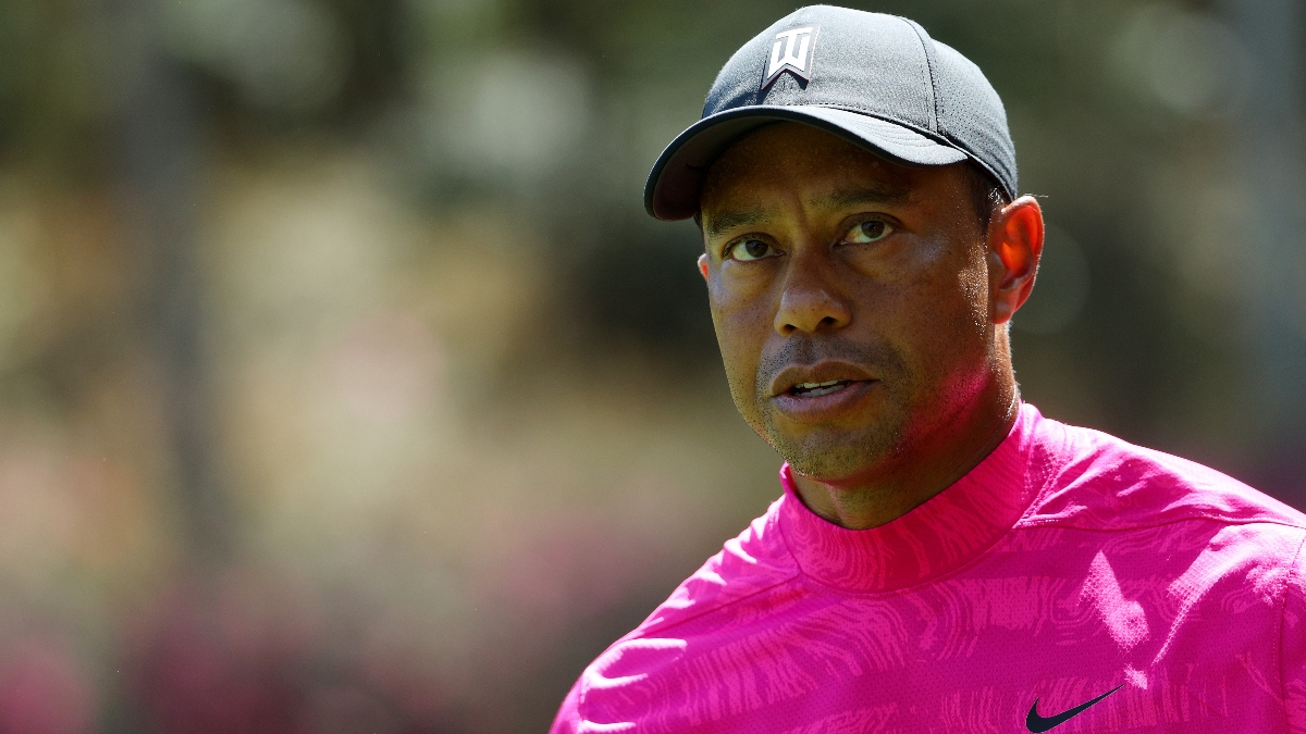 Tiger Woods at 2022 Masters: Sportsbooks Take Huge Live Money on During First Round article feature image