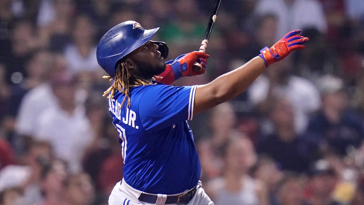 Vlad Jr. Leapfrogs Ohtani, Trout on MVP Odds Board After 3-HR Outburst Image