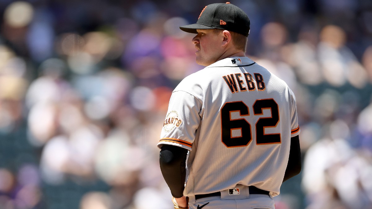 MLB Player Props Odds & Props: Monday’s 2 Bets for Logan Webb & Jon Gray article feature image