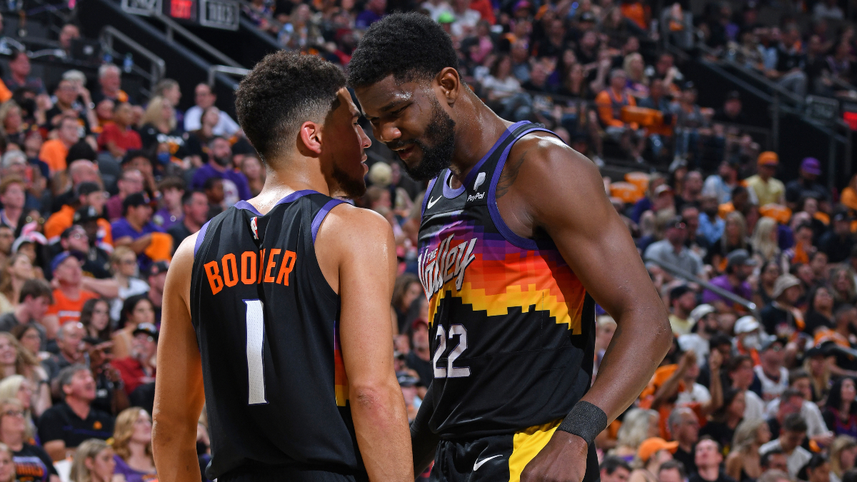 NBA First Basket Prop Odds & Picks: Deandre Ayton and Devin Booker Have Value in Game 1 article feature image