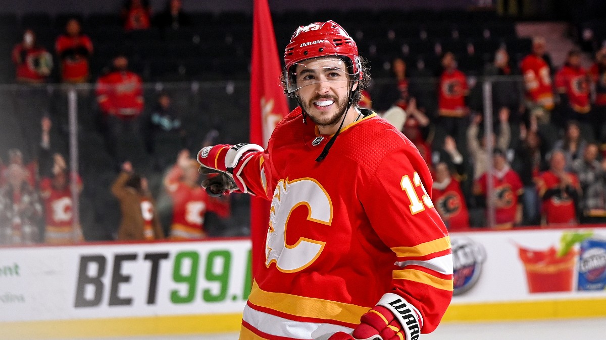 NHL Playoffs Game 3 Odds & Prediction: Flames vs. Stars (May 7) article feature image