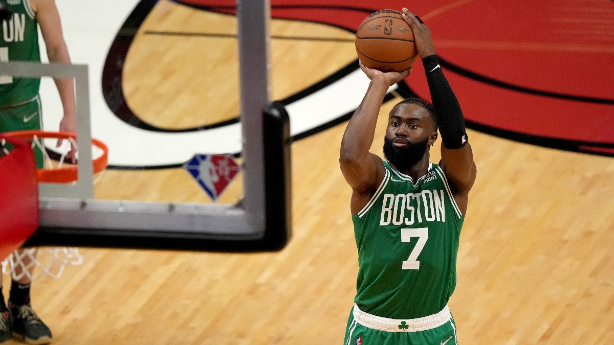 NBA PrizePicks Player Props: Target Strus, Brown in Celtics vs. Heat Game 7 article feature image