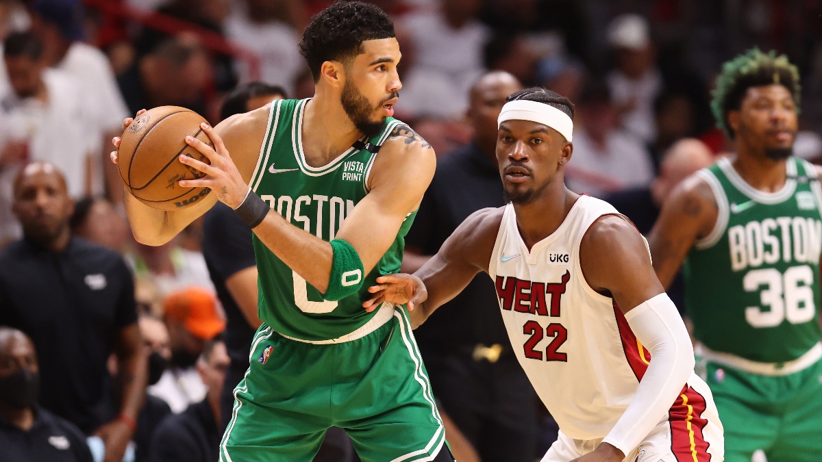 NBA Odds & Player Props: 2 Bets to Make for Game 4, Including Jayson Tatum, Jimmy Butler article feature image