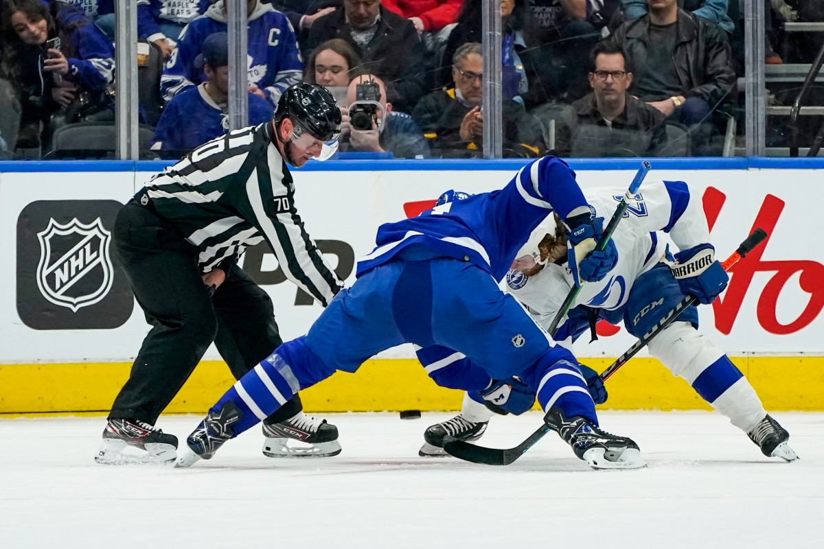 Thursday NHL Playoffs Betting Odds, Model Projections: Maple Leafs vs. Lightning, Wild vs. Blues Sharp Bets (May 12) article feature image