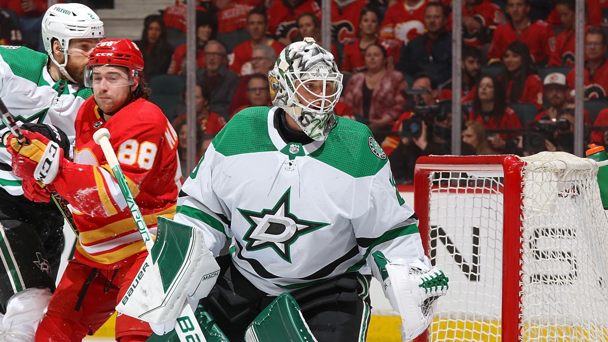 NHL Odds, Picks, Predictions: Flames vs. Stars Total, Anytime Scorer Props, More Playoff Plays For Friday article feature image