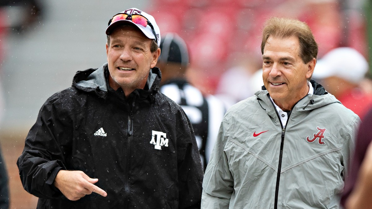 Thrilla Over NIL’a: Nick Saban & Jimbo Fisher Meet Face-to-Face At SEC Spring Meetings article feature image