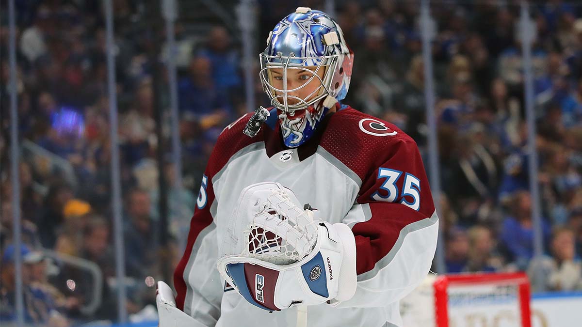 Avalanche Starting Goalie Darcy Kuemper Out for Game 2 vs. Oilers, Replaced by Pavel Francouz article feature image