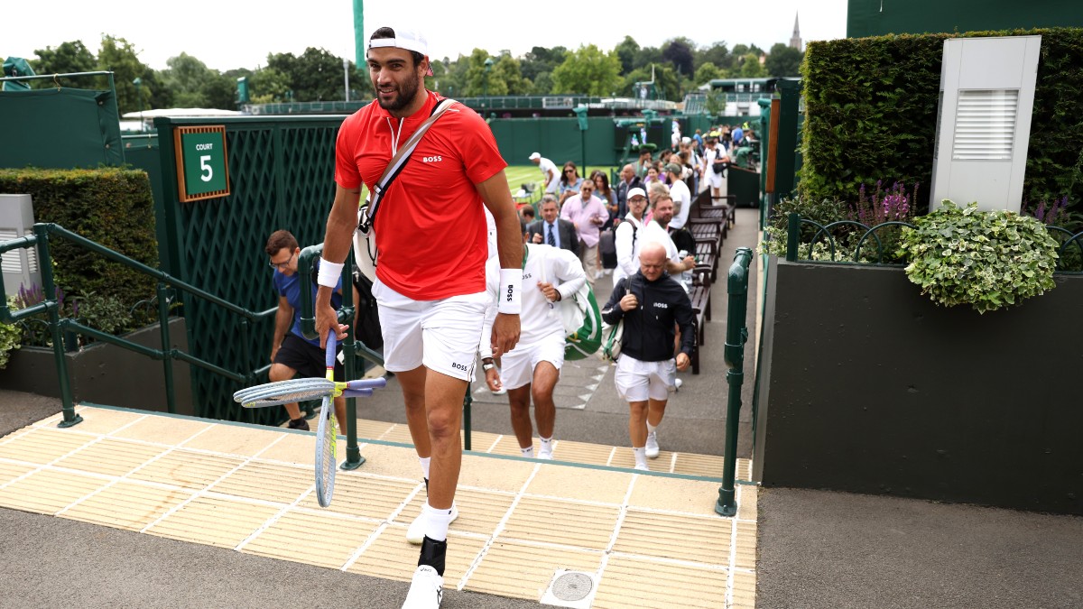 Matteo Berrettini Out of Wimbledon After Positive Covid Test article feature image