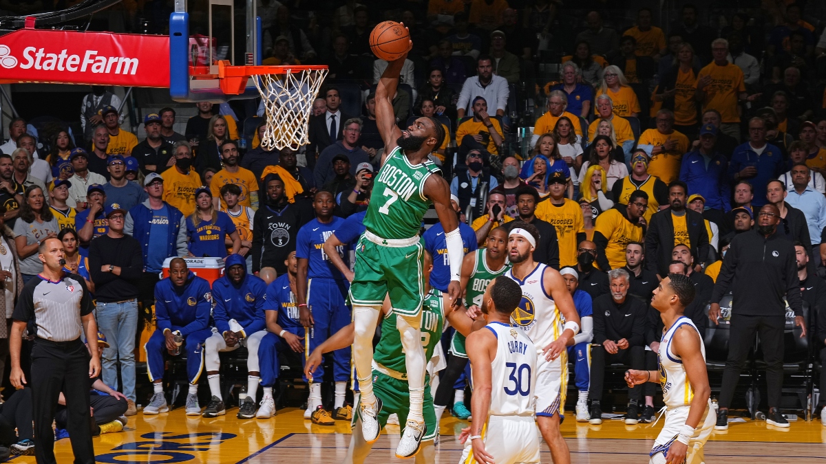 NBA Finals First Basket Prop Picks: Jaylen Brown & Al Horford Among Top Plays for Game 2 article feature image