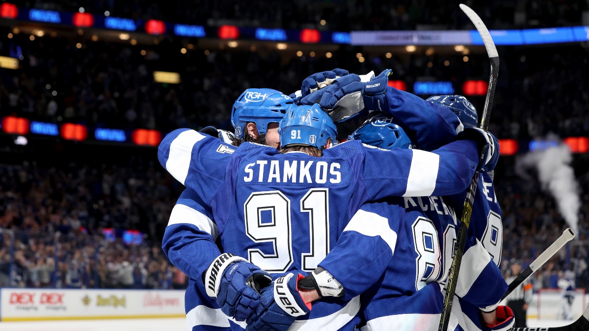 Lightning vs. Blue Jackets is Friday’s Most Valuable, Best NHL Algorithm Prediction (Oct. 14) article feature image