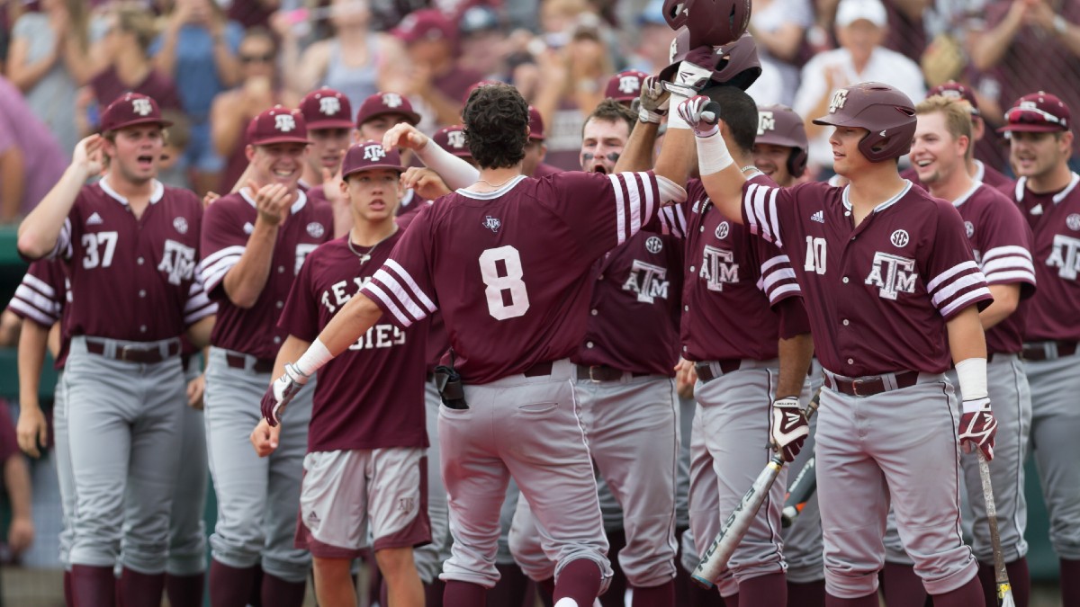 College Station NCAA Regional Odds & Picks: How to Bet Texas A&M & TCU in College Baseball Tournament article feature image