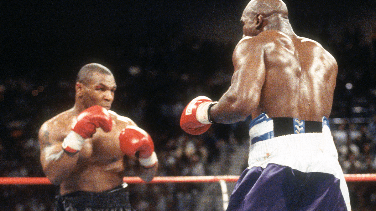Mike Tyson vs. Evander Holyfield, 25 Years Later: Oddsmakers Recall Famous Ear-Biting Incident article feature image