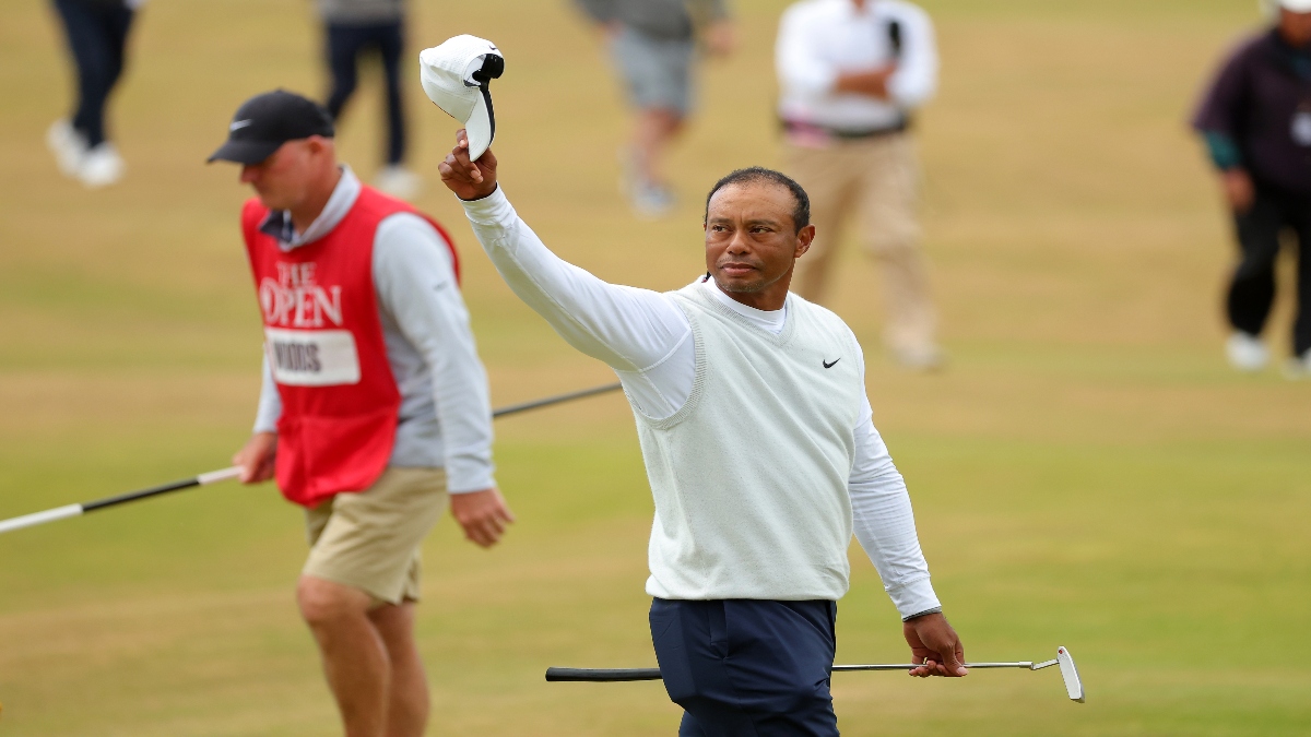 Sobel: Tiger Enjoys Memorable Final Ride at St. Andrews Image