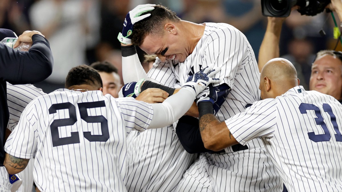 Aaron Judge Leapfrogs Back Into Pole Position for American League MVP After Walk-Off Home Run article feature image