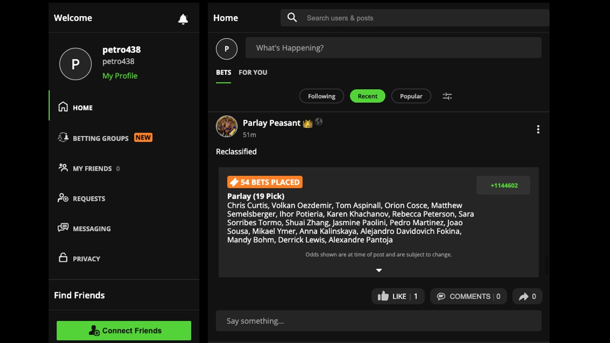 DraftKings Hopes Social Feed Will Spark Engagement & Interaction Among  Bettors